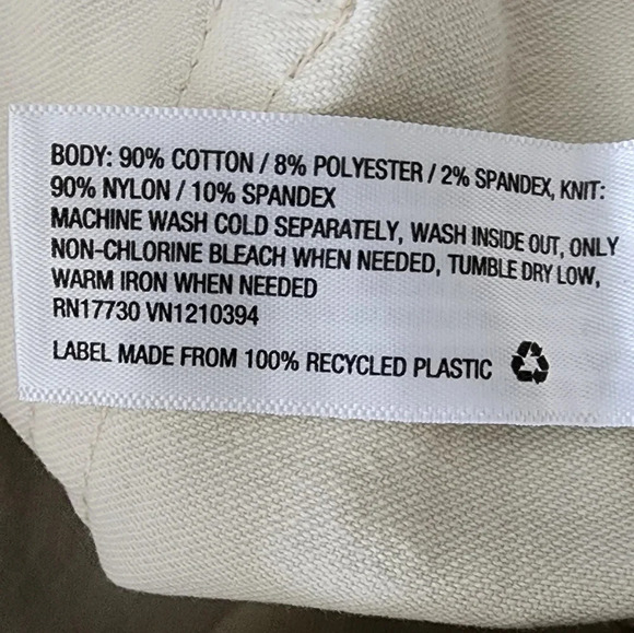 Isabel Maternity Crossover Panel Cream Skinny Jeans Size 8 (NWT) - Picture 10 of 10